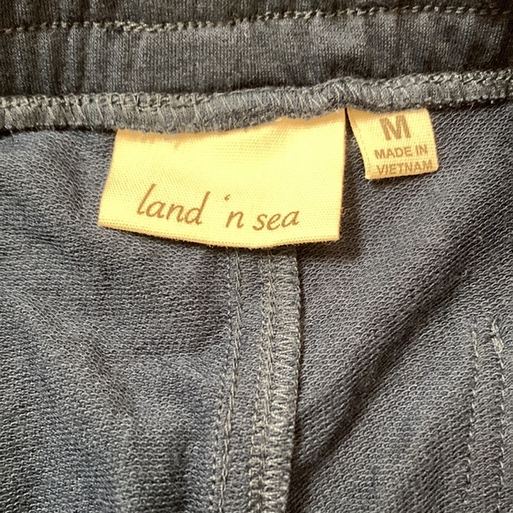 Land ‘n Sea | NWT Women’s Navy Blue Wide Leg Pants - Picture 6 of 8